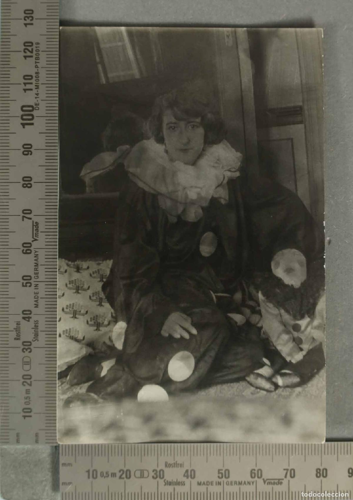 Fotografia antica: FOTOGRAFIA. MUJER CON DISFRAZ. HACIA 1920