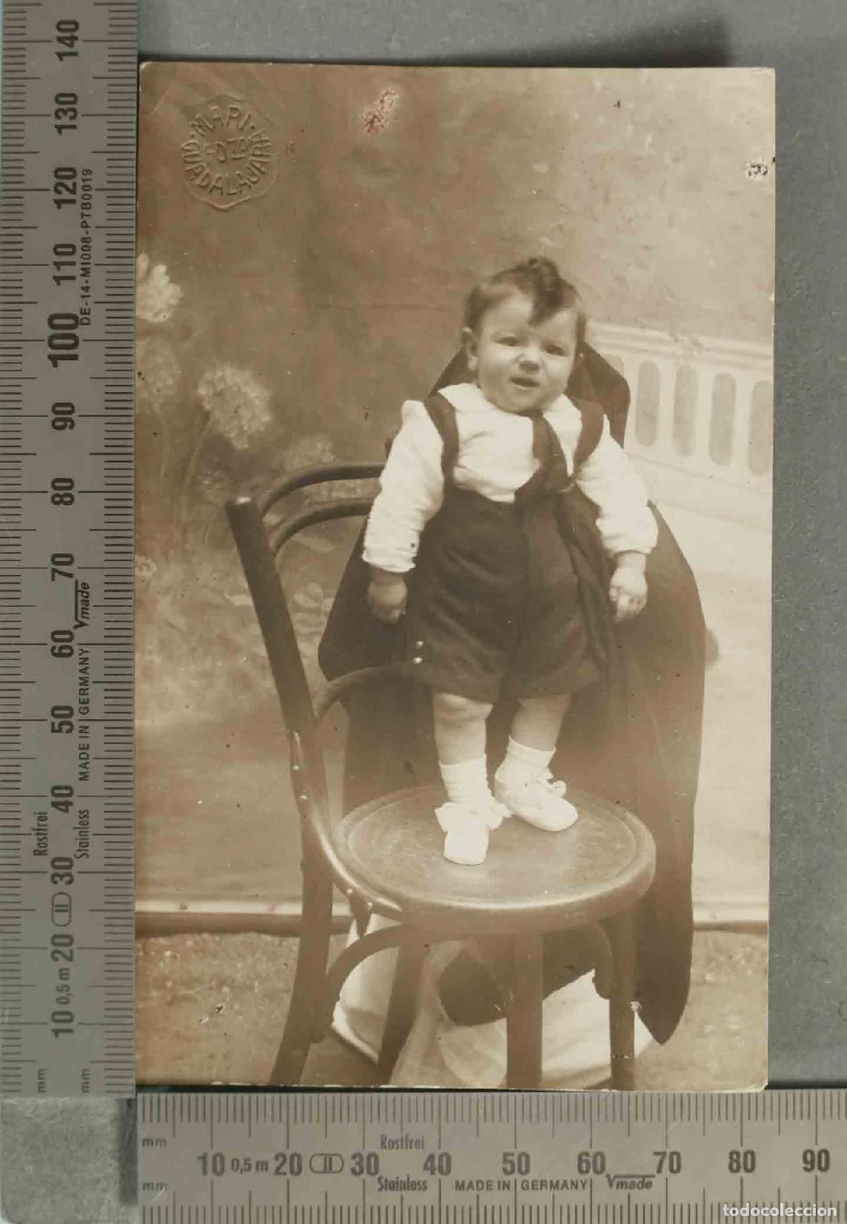 Fotograf&iacute;a antigua: FOTOGRAFIA POSTAL. RETRATO NI&Ntilde;O. MARI GUADALAJARA