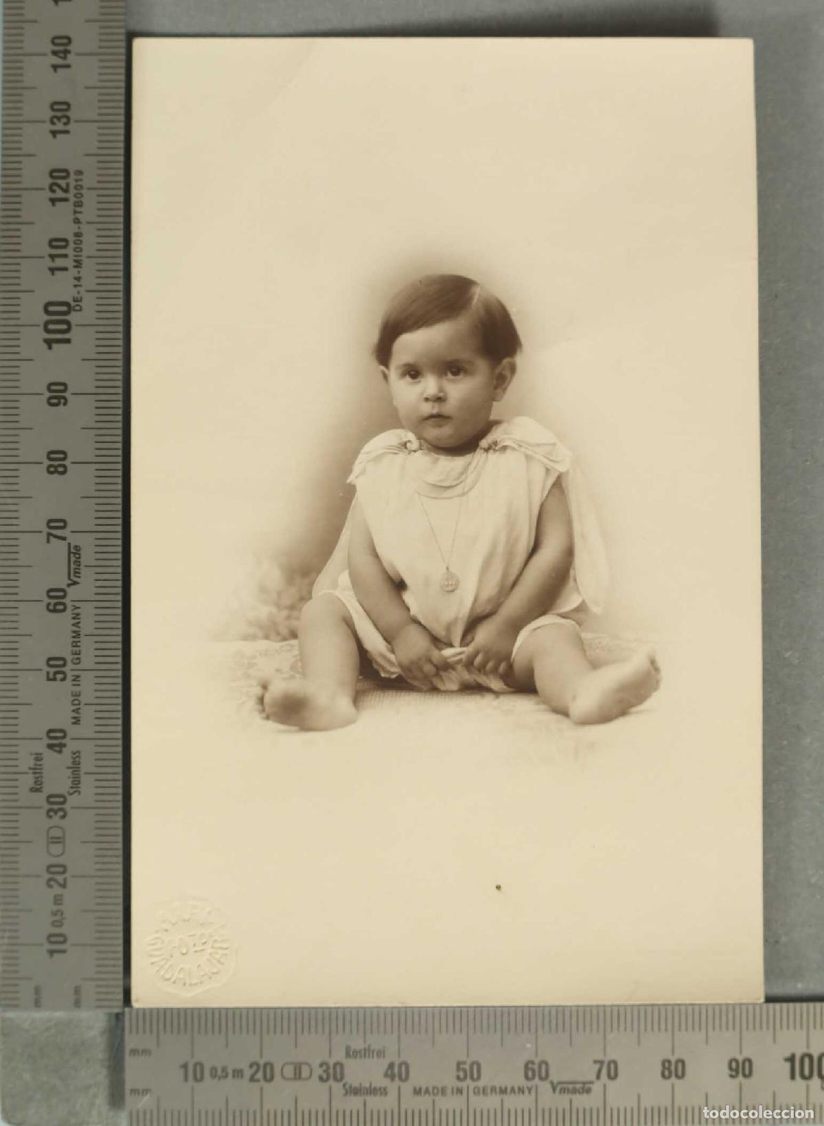 Fotograf&iacute;a antigua: FOTOGRAFIA POSTAL. RETRATO DE NI&Ntilde;A MARI GUADALAJARA