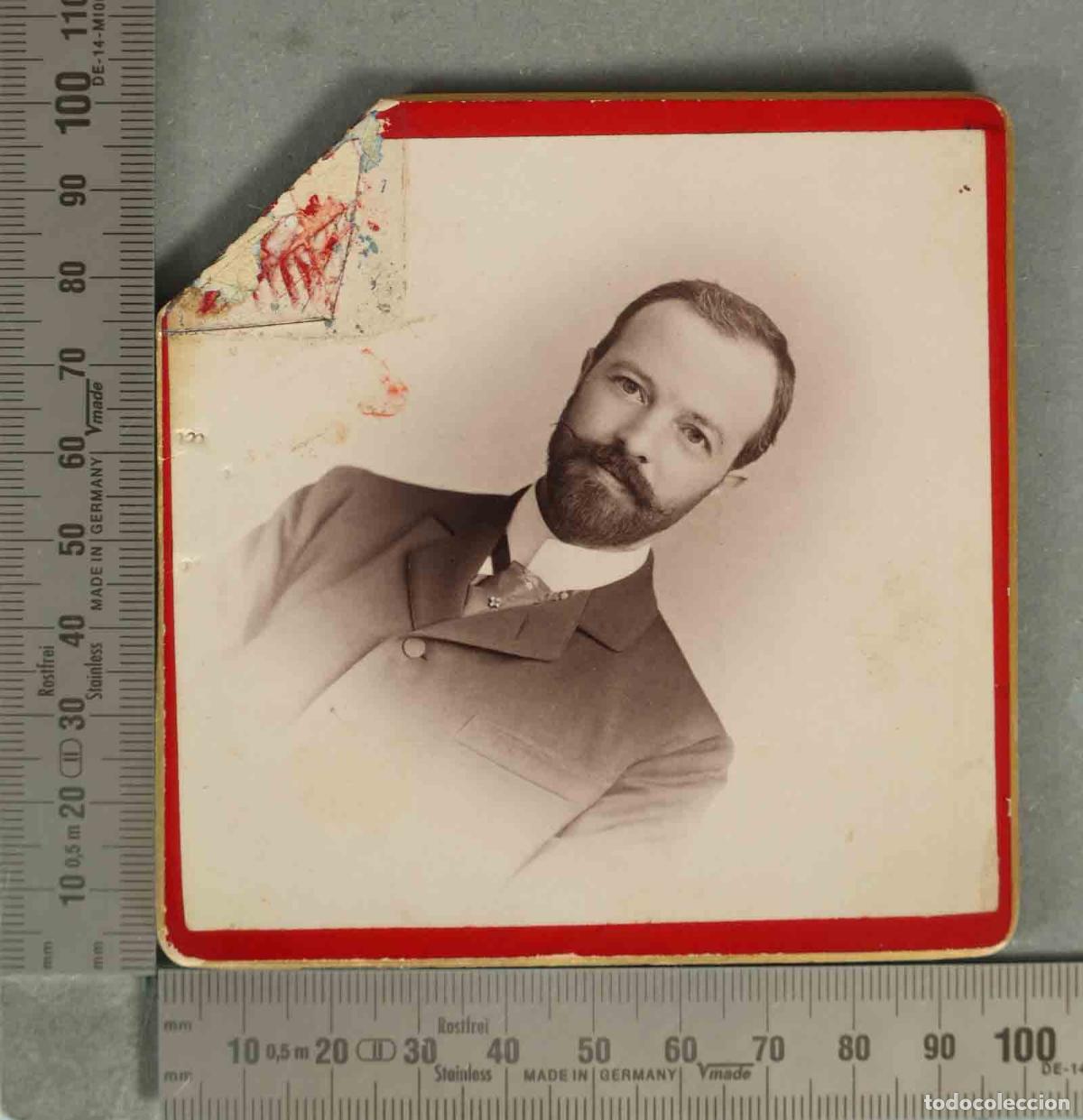 Fotograf&iacute;a antigua: FOTOGRAFIA. RETRATO CABALLERO. E. OTERO. MADRID