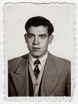 Fotograf&iacute;a antigua: Retrato chico. A&ntilde;os 40 rc