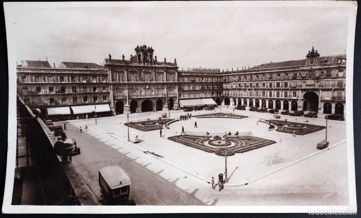 Alte Fotografie: ANTIGUA FOTOGRAF&Iacute;A DE LA PLAZA MAYOR DE SALAMANCA. A&Ntilde;OS 20-30