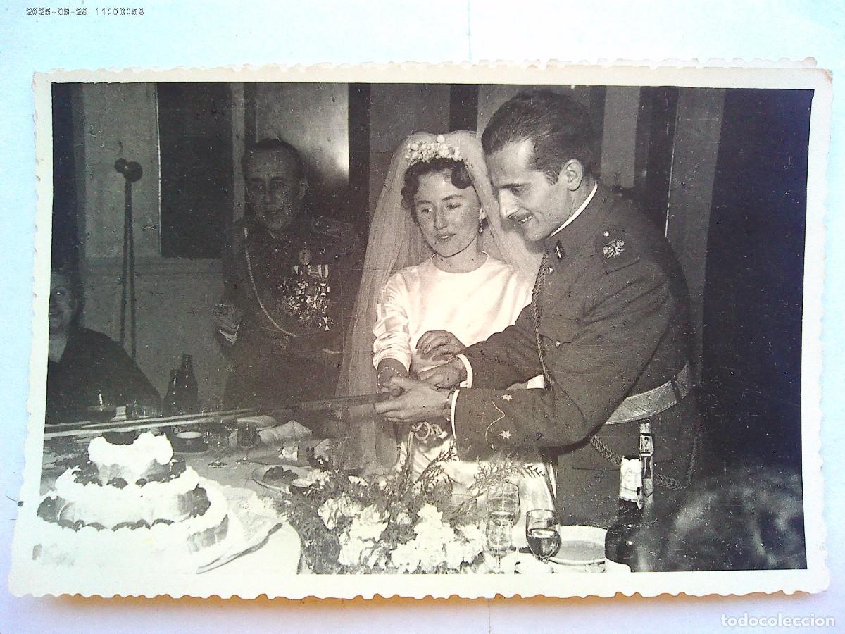 Alte Fotografie: FOTO DE BODA DE MILITAR , TENIENTE DE CABALLERIA . DE BARAS , UBEDA ( JAEN )