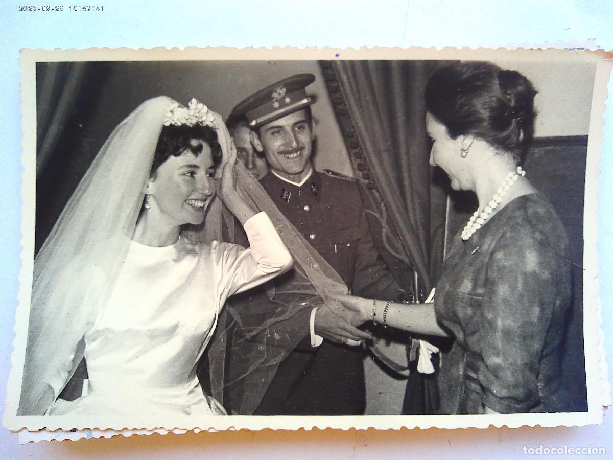 Antique Photography: FOTO DE BODA DE MILITAR , TENIENTE DE CABALLERIA . DE BARAS , UBEDA ( JAEN )