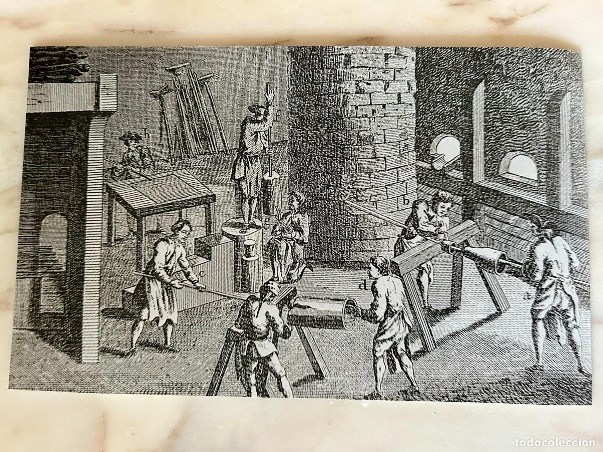 Fotograf&iacute;a antigua: FABRICACI&Oacute;N DE VIDRIO - ENCYCLOP&Eacute;DIE DE DIDEROT Y D' ALEMBERT - 1751-1765 &ndash; REPRODUCCI&Oacute;N FOTOGR&Aacute;FICA