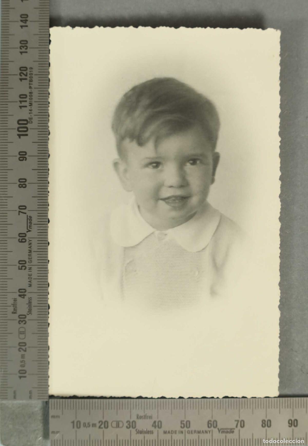 Fotografia antiga: FOTOGRAFIA POSTAL. RETRATO NI&Ntilde;O. DEDICADA