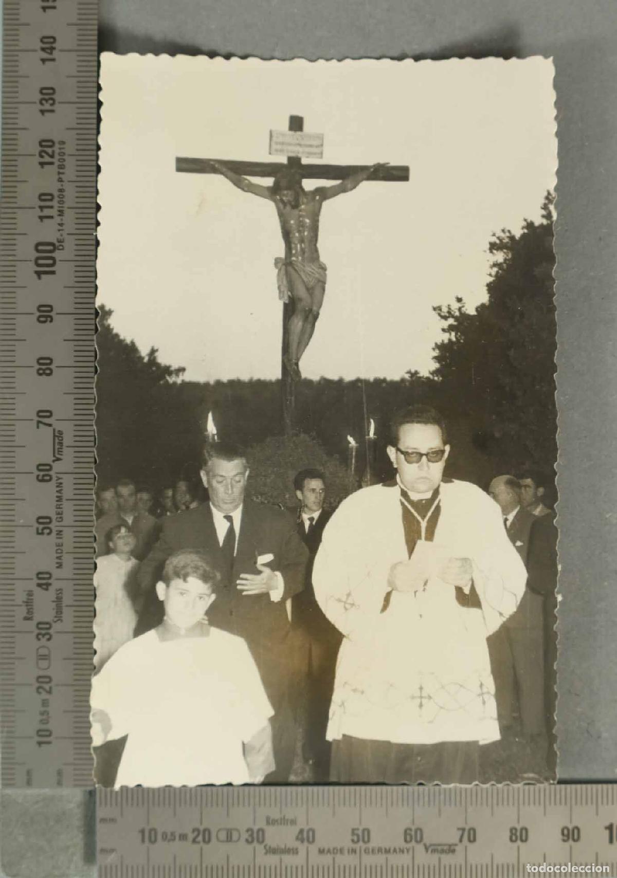 Fotograf&iacute;a antigua: FOTOGRAFIA. PROCESION. FOTOGRAFO CORDONES GELVES SEVILLA