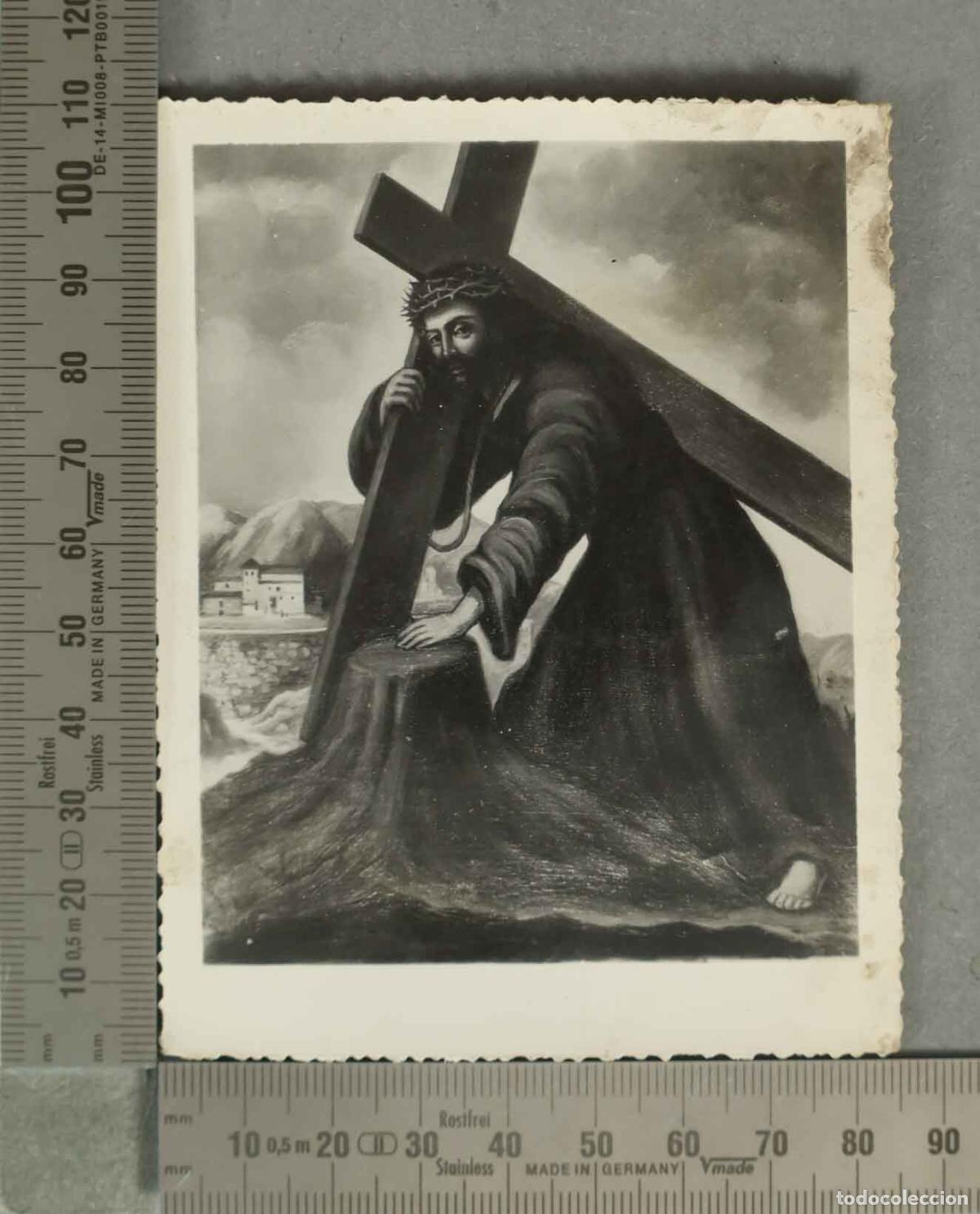 Fotograf&iacute;a antigua: FOTOGRAFIA. RETRATO CRISTO DE MOCLIN GRANADA