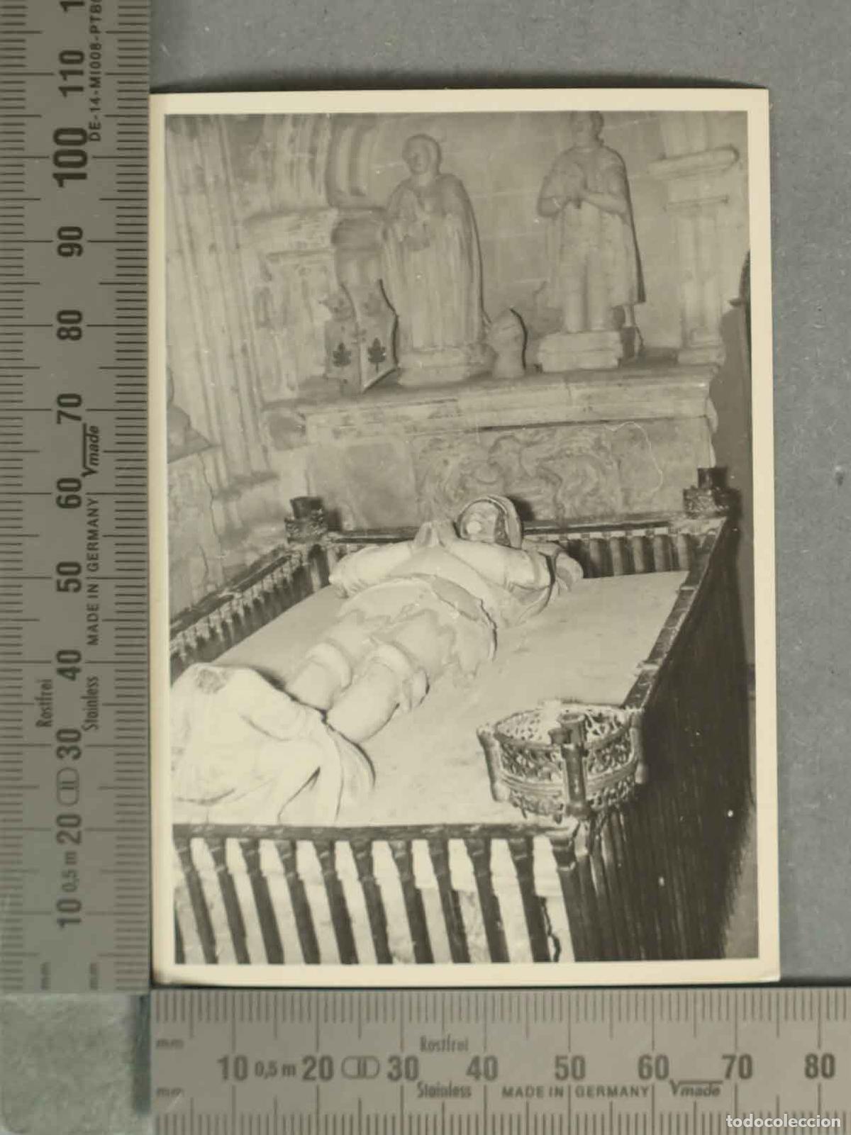 Fotograf&iacute;a antigua: FOTOGRAFIA. Enterramiento de Pedro Su&aacute;rez de Figueroa SANTO DOMINGO DE LA CALZADA