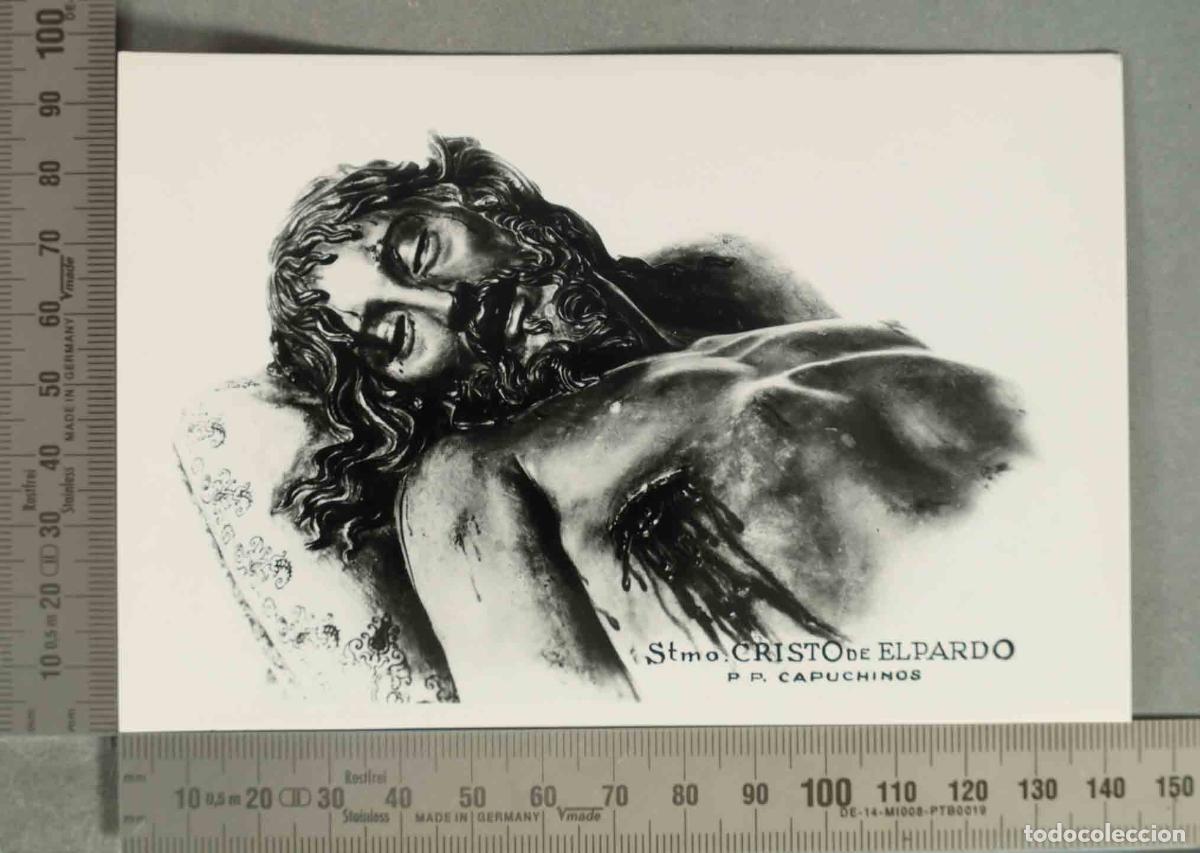 Fotograf&iacute;a antigua: FOTOGRAFIA. Sant&iacute;simo Cristo de El Pardo - Gregorio Fern&aacute;ndez