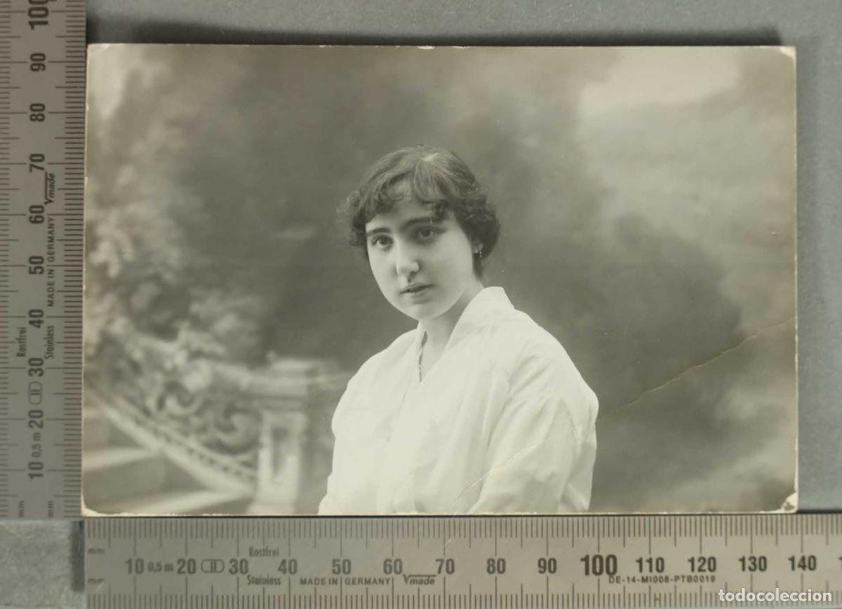 Fotograf&iacute;a antigua: FOTOGRAFIA POSTAL. RETRATO MUJER. ALFONSO MADRID HACIA 1920