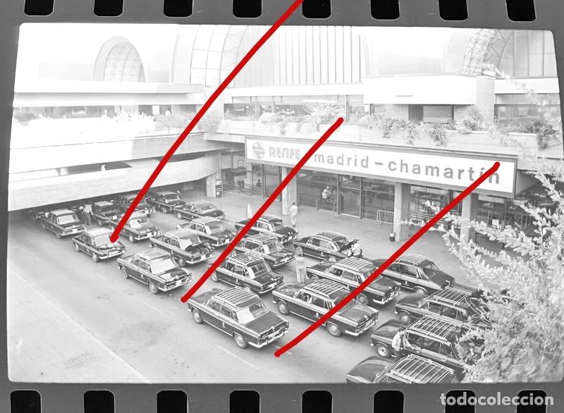 Fotograf&iacute;a antigua: Estacion de Chamartin 1970 - Negativo de Celuloide