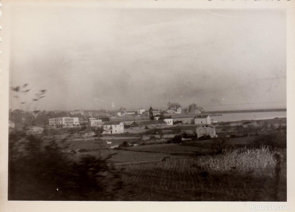 Fotograf&iacute;a antigua: Paisaje. Vista de Castro Urdiales?. A&ntilde;os 50-60. pc