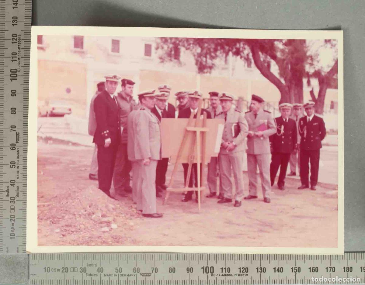 Fotograf&iacute;a antigua: FOTOGRAFIA. VISITA INSPECCION COMGEIM FEBRERO 77 AL TEAR