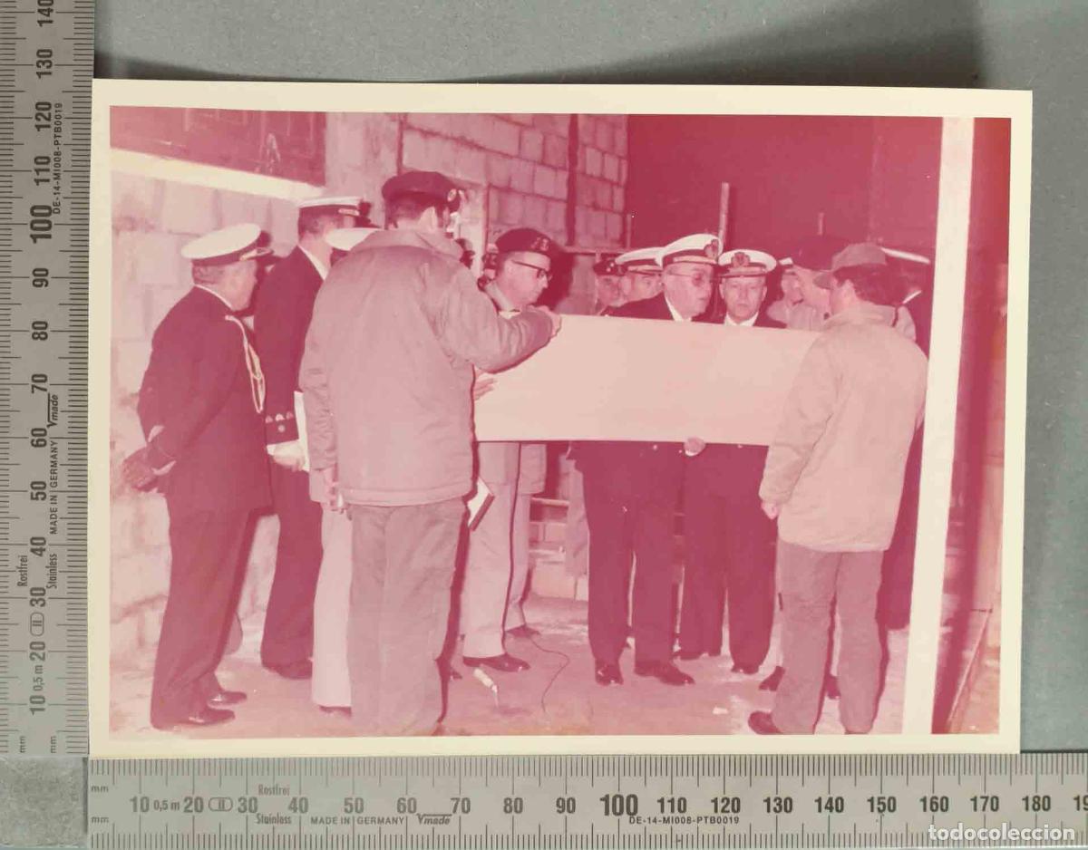 Fotograf&iacute;a antigua: FOTOGRAFIA. VISITA INSPECCION COMGEIM FEBRERO 77 AL TEAR