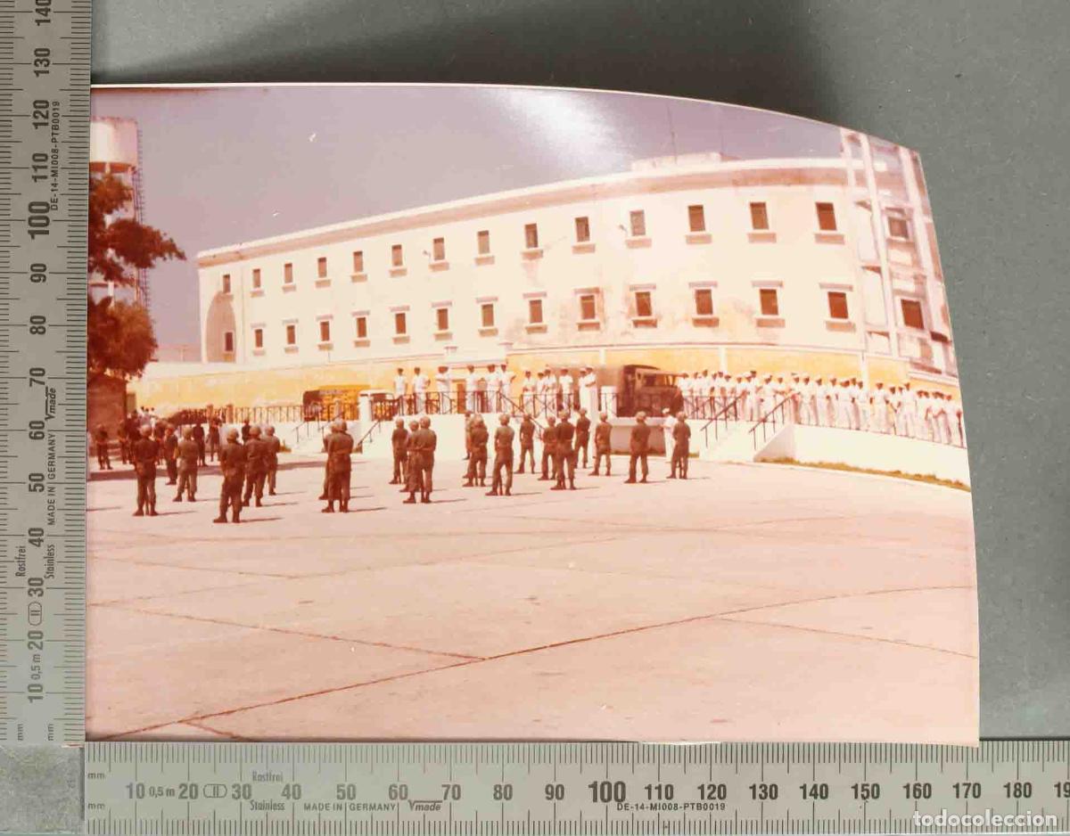 Fotograf&iacute;a antigua: FOTOGRAFIA. VISITA TEAR BUQUE ESCUELA CHILENO ESMERALDA JULIO -77 PARADA