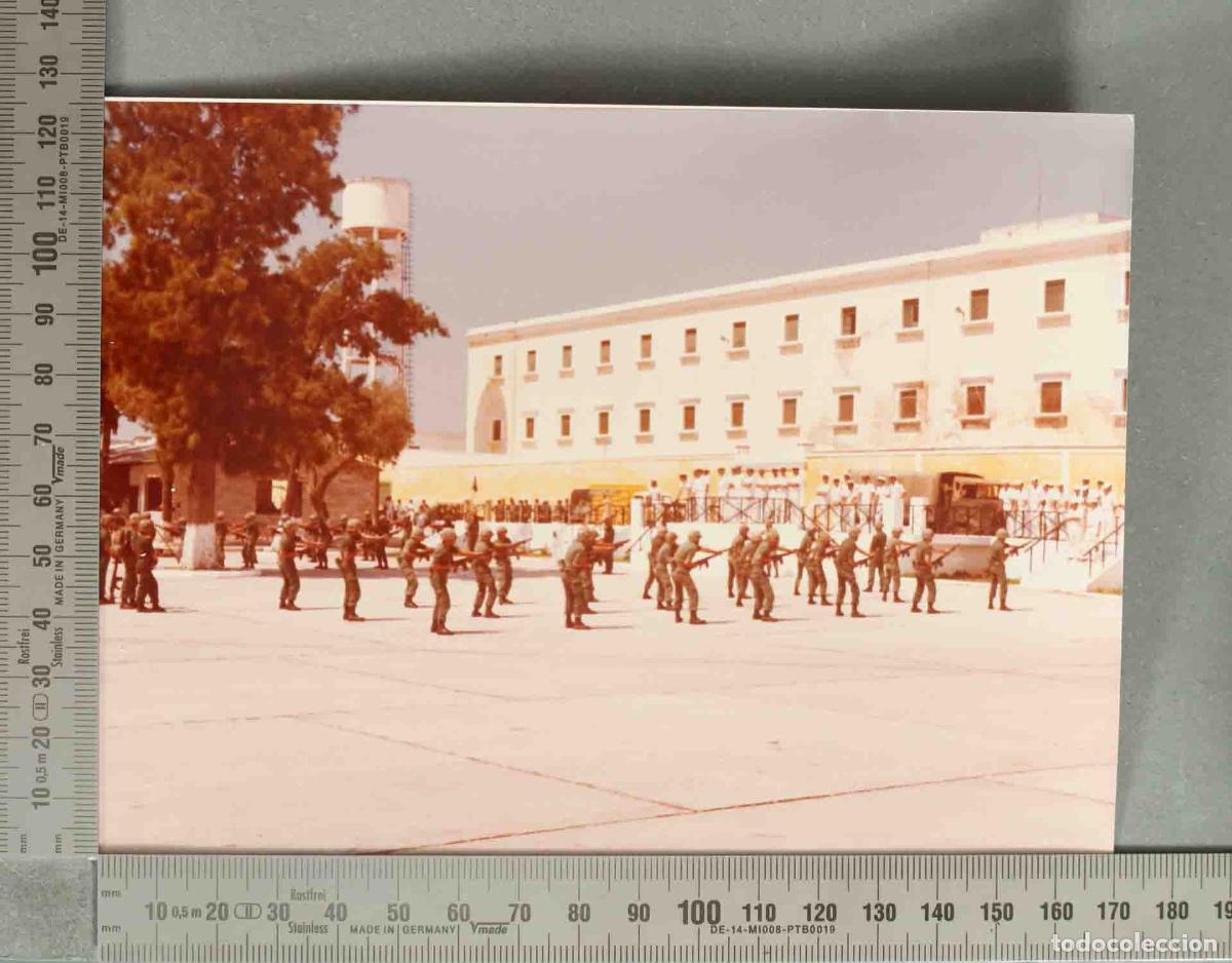 Fotograf&iacute;a antigua: FOTOGRAFIA. VISITA TEAR BUQUE ESCUELA CHILENO ESMERALDA JULIO -77 MANIOBRAS DEMOSTRACION