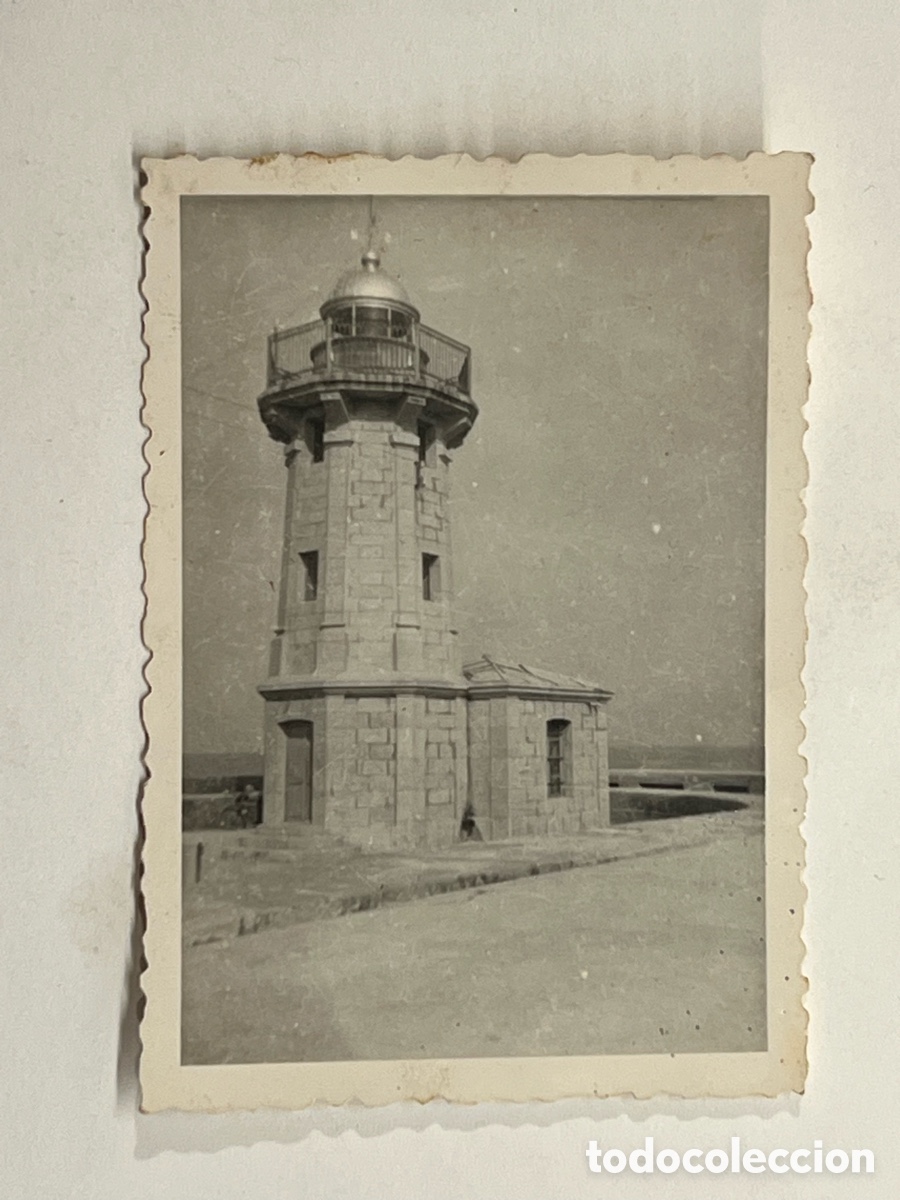 Fotograf&iacute;a antigua: CASTELL&Oacute;N. Fotograf&iacute;a de el Faro.. (h.1940?)