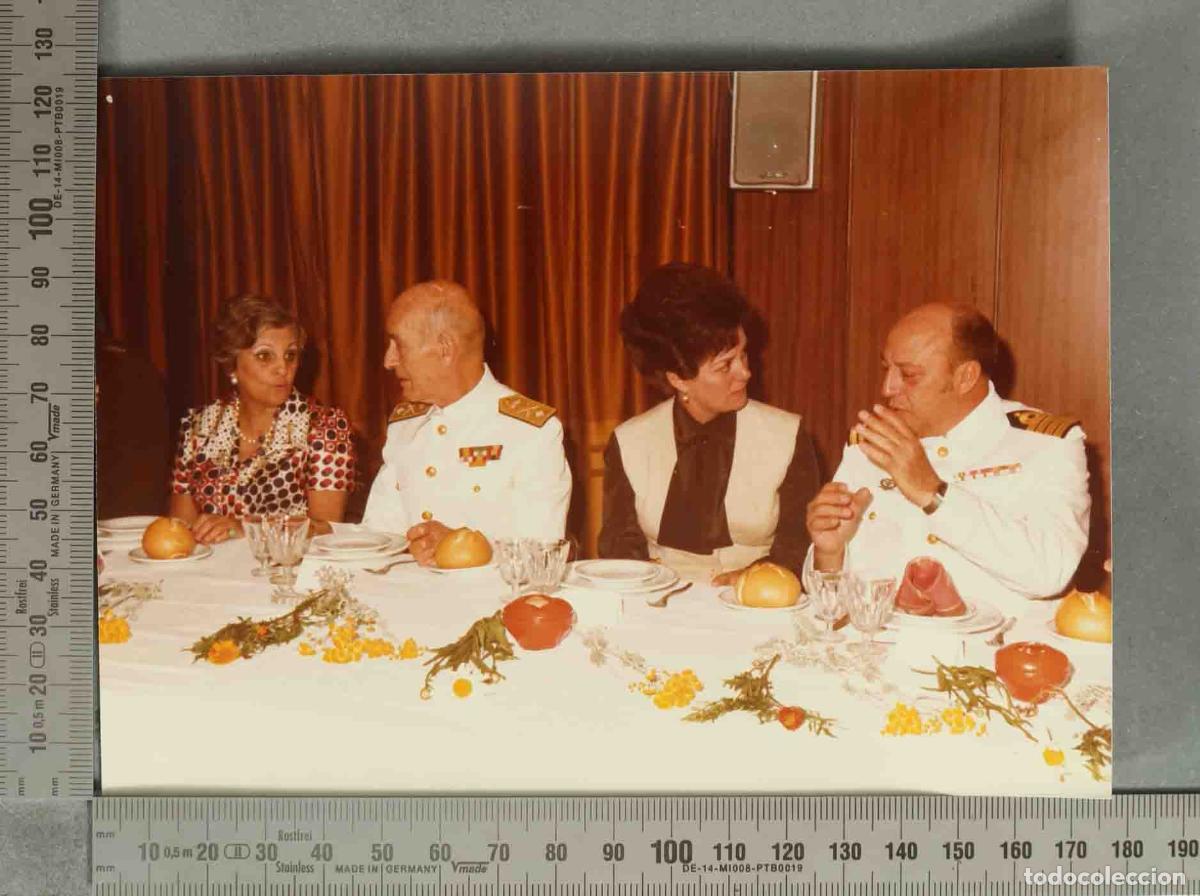 Fotograf&iacute;a antigua: FOTOGRAFIA. VISITA DEL COMANDANTE GENERAL DEL USMC GENERAL WILSON AL TEAR 1977. ACTO