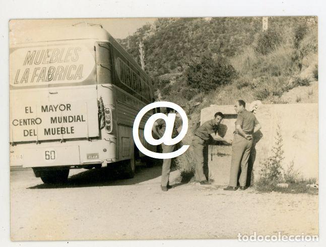 Fotograf&iacute;a antigua: FOTO CAMION CAPITONE EMPRESA MUEBLES LA FABRICA A&Ntilde;OS 60