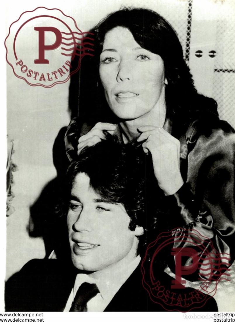 Fotograf&iacute;a antigua: LILI TOMLIN & JOHN TRAVOLTA foto photo press presse prensa ESPAGNE SPAIN ESPA&Ntilde;A