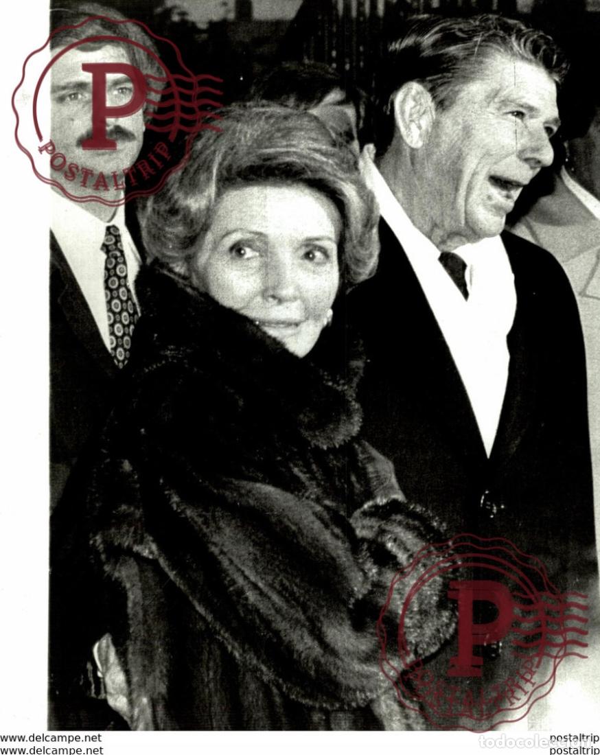 Fotograf&iacute;a antigua: LOS REAGAN EN WASHINGTON foto photo press presse prensa ESPAGNE SPAIN ESPA&Ntilde;A