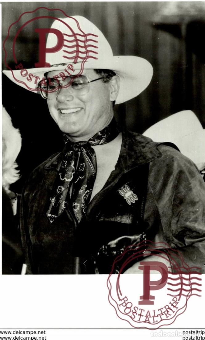 Alte Fotografie: LARRY HAGMAN foto photo press presse prensa ESPAGNE SPAIN ESPA&Ntilde;A