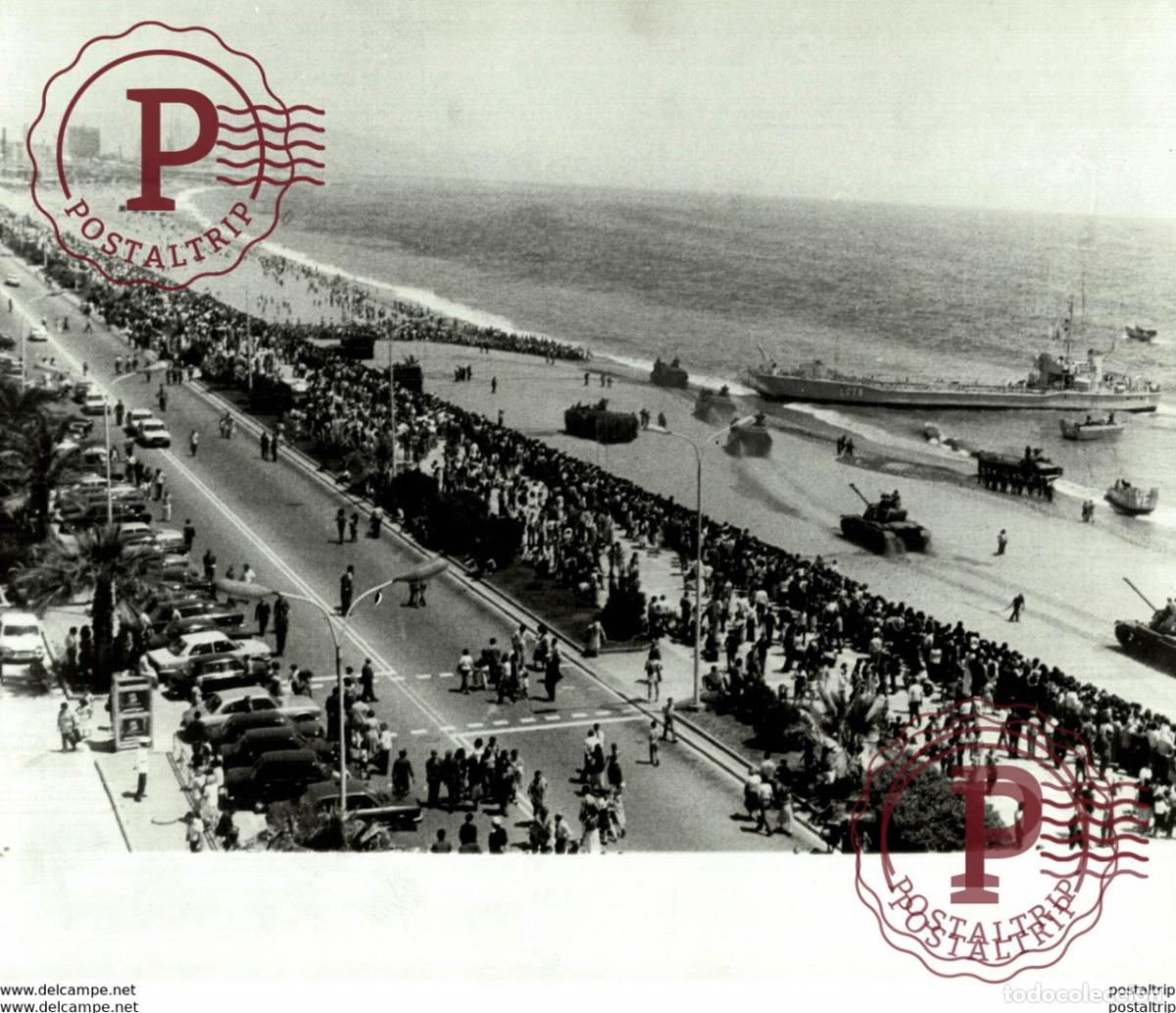 Fotografia antica: OPERACI&Oacute;N PLAYA BLANCA EN BARCELONA foto photo press presse prensa ESPAGNE SPAIN ESPA&Ntilde;A