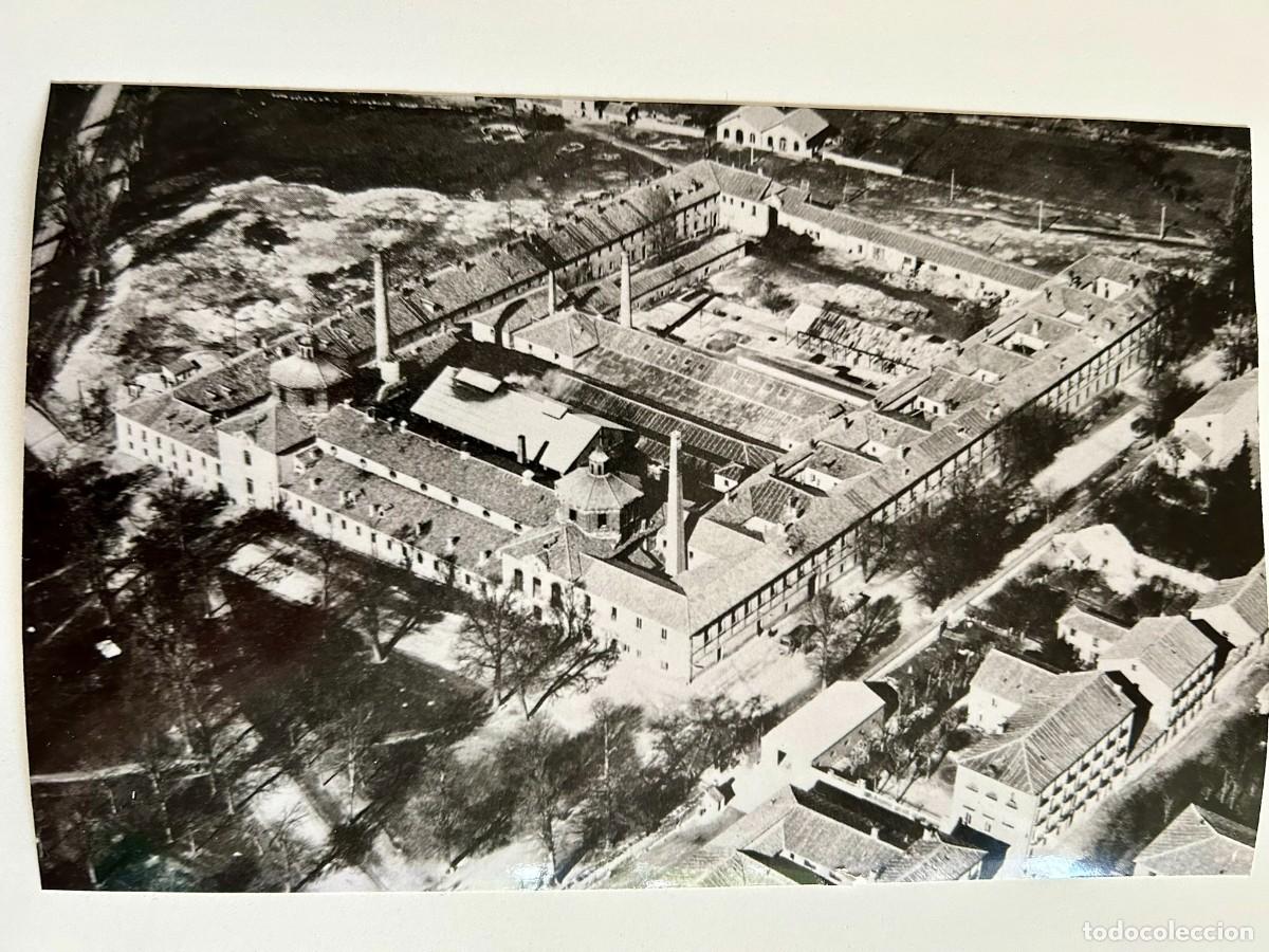Fotograf&iacute;a antigua: REAL F&Aacute;BRICA DE VIDRIOS Y CRISTALES DE LA GRANJA &ndash; SAN ILDEFONSO SEGOVIA c. 1950
