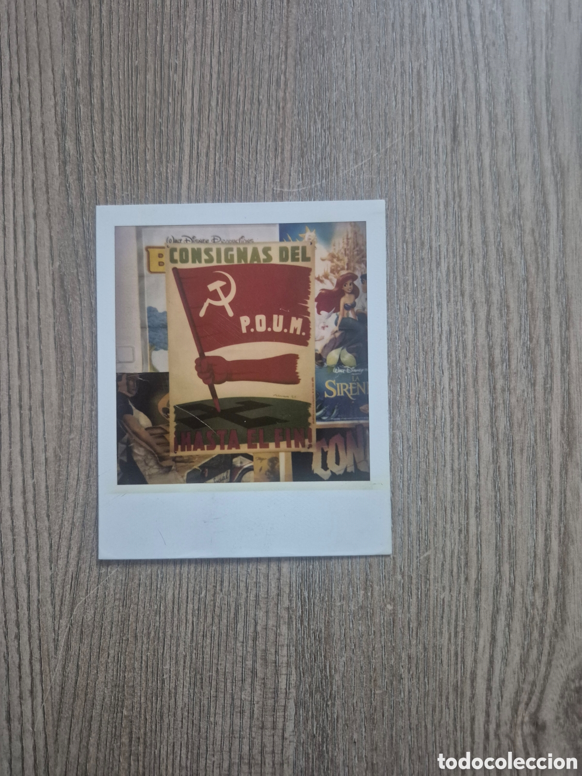 Fotograf&iacute;a antigua: FOTOGRAFIA CONSIGNAS DEL P.O.U.M HASTA EL FIN .