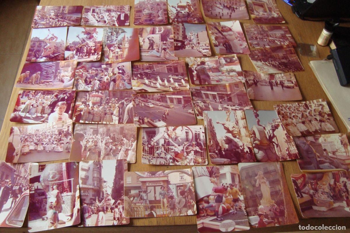 Fotograf&iacute;a antigua: ANTIGUO CONJUNTO 37 FOTOGRAFIAS A COLOR DIA DE FALLAS EN VALENCIA A&Ntilde;OS 70.80? FALLA