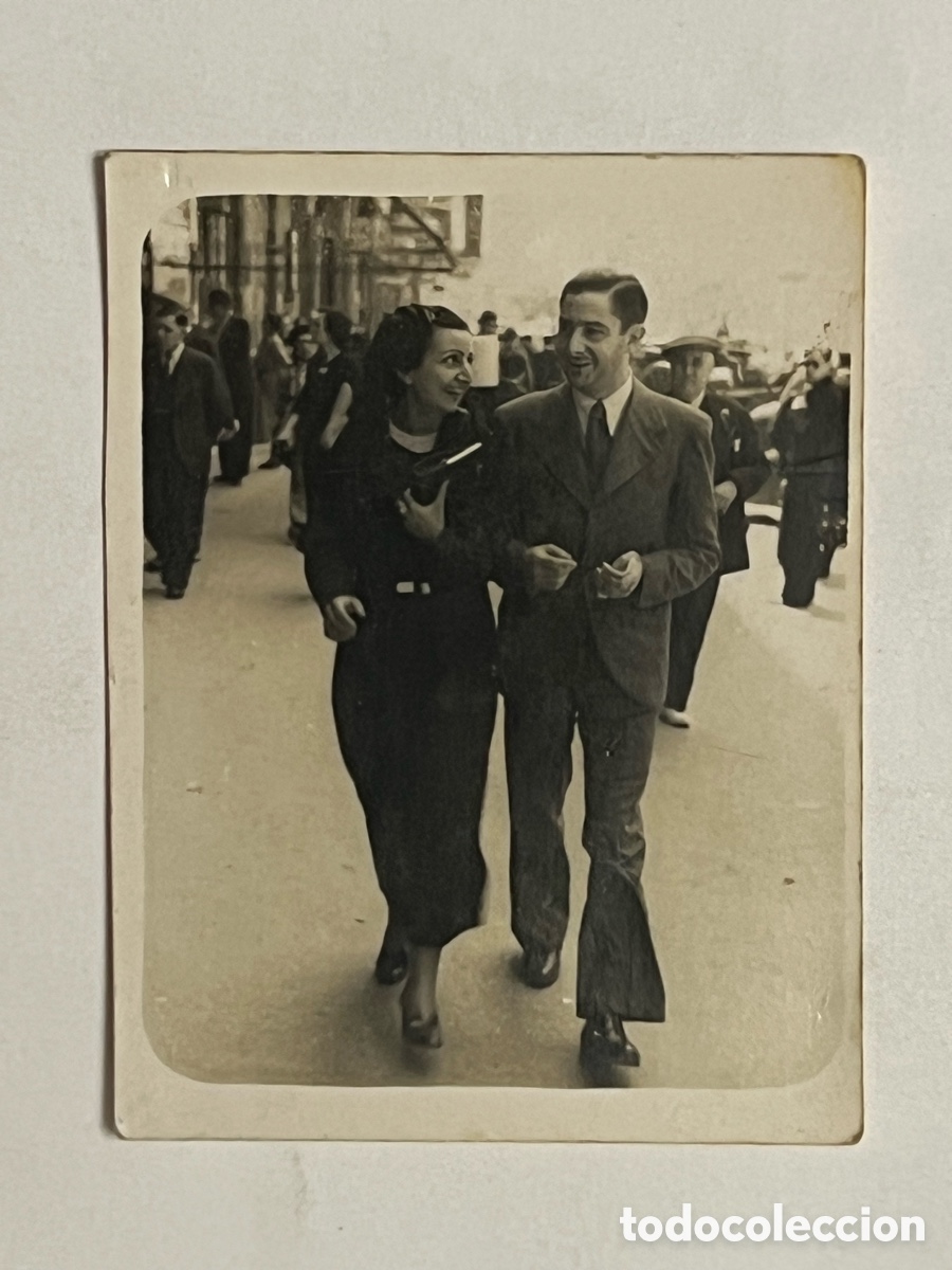 Fotograf&iacute;a antigua: MINUTEROS Valencia.. Paseando por el Centro de la ciudad.. (h.1920?) Luis Alcaide, fot&oacute;grafo