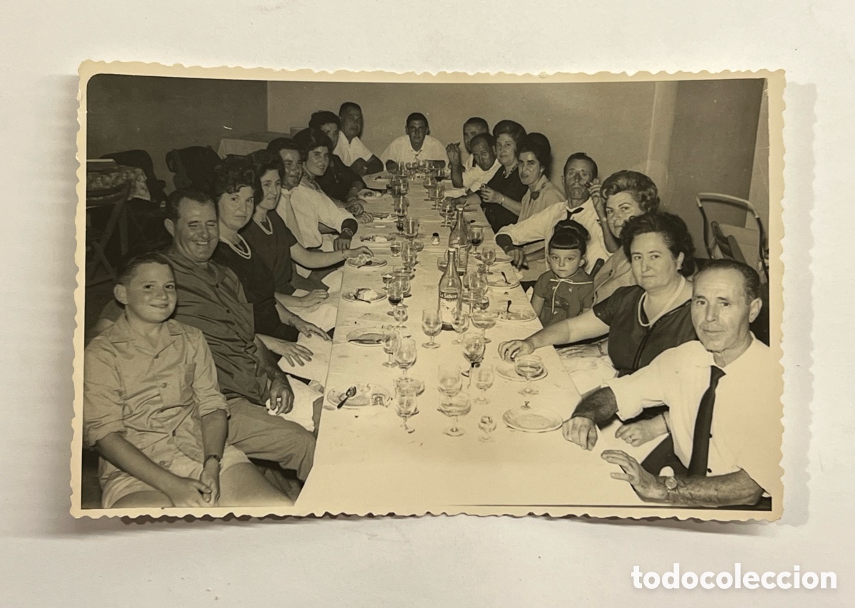 Fotograf&iacute;a antigua: ALGEMES&Iacute;, Valencia.. Fotograf&iacute;a Gent d&rsquo;Algemesi.. celebracio familiar. Fotos Beltr&aacute;n (a.1961)