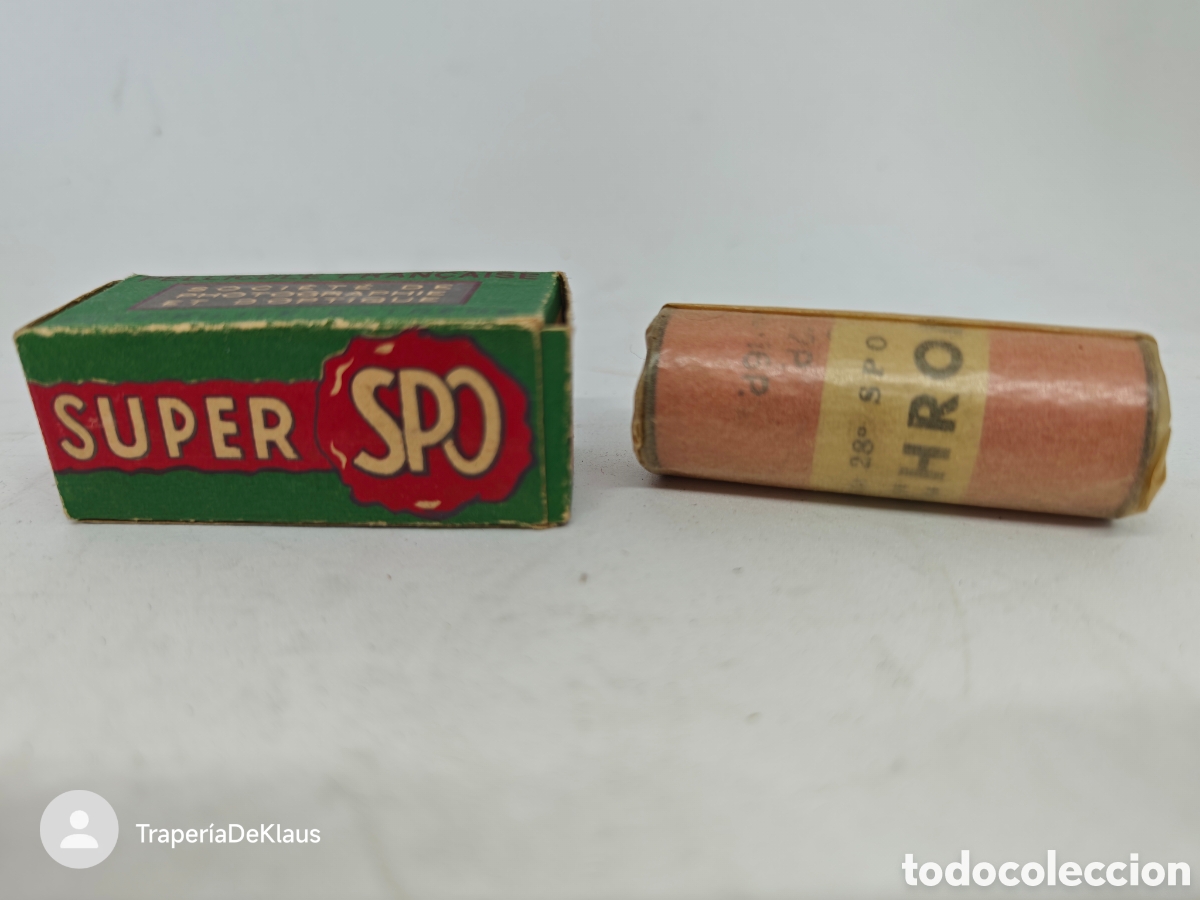 Fotograf&iacute;a antigua: antiguo carrete fotografia - super spo - francia - car240