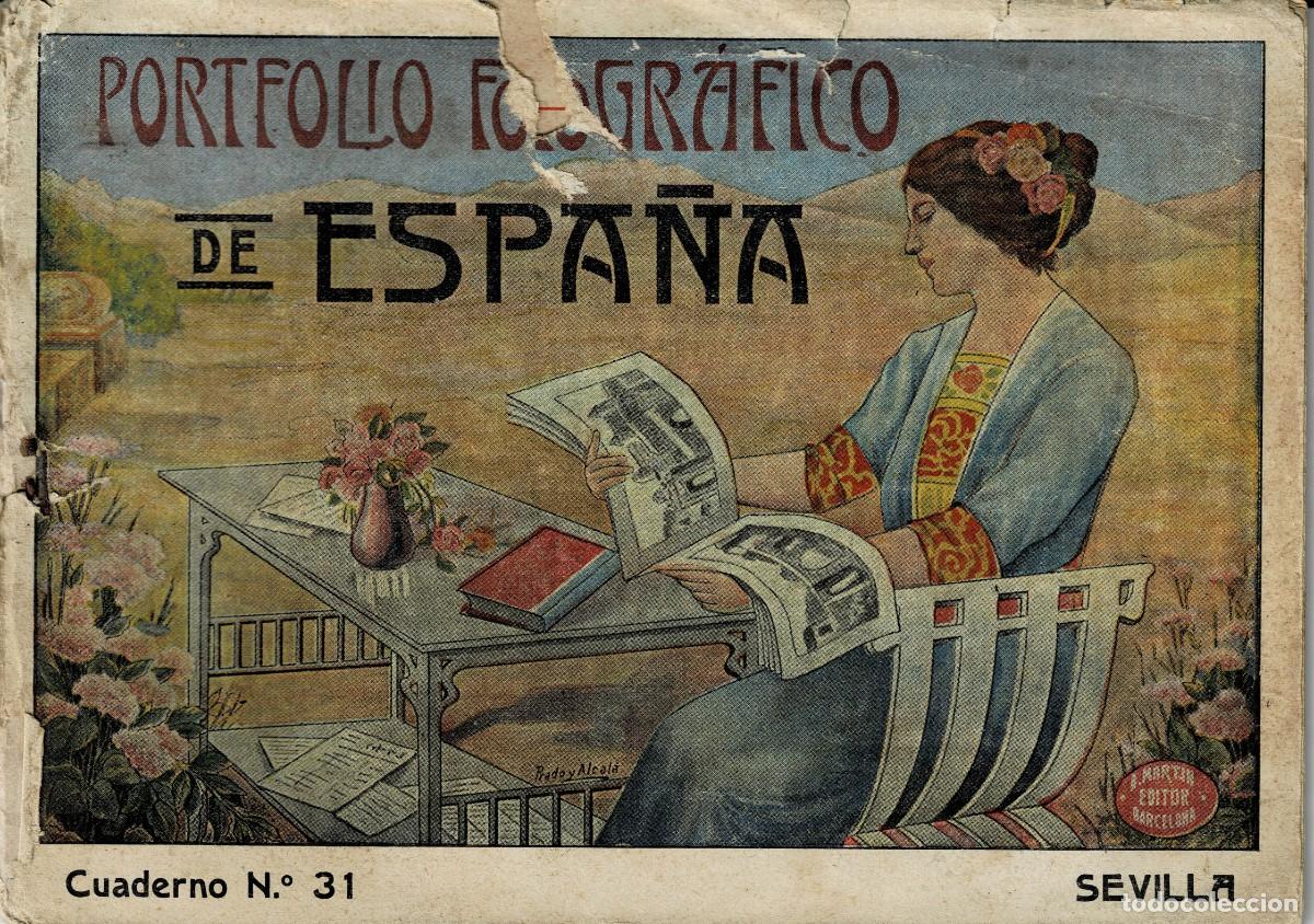 Fotograf&iacute;a antigua: PORTAFOLIO FOTOGRAFICO DE ESPA&Ntilde;A CUADERNO N&ordm; 31 SEVILLA. P-PORTF-299