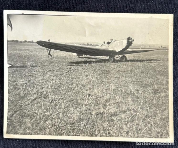 Fotograf&iacute;a antigua: Fotograf&iacute;a original (c. 1928&ndash;1935) Avi&oacute;n alem&aacute;n Klemm L25 &ldquo;Monoplane&rdquo; &ndash; Aeroclub &ndash; &Eacute;poca