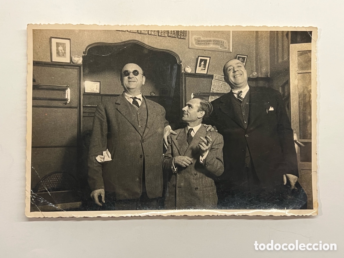 Fotograf&iacute;a antigua: VALENCIA. Fotograf&iacute;a FineZas.. Actores del Teatro y la escena de la Valencia de los a&ntilde;os Cincuenta&hellip;
