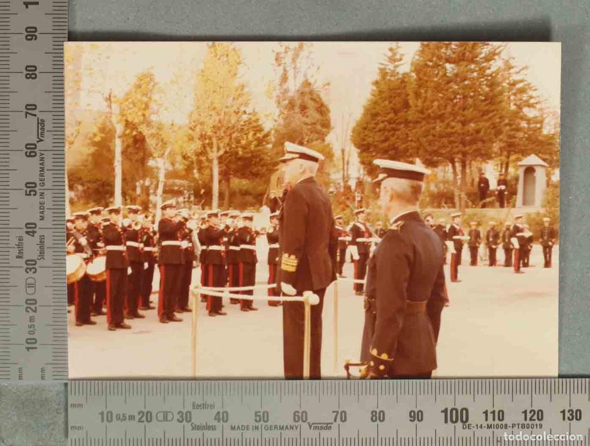 Fotograf&iacute;a antigua: FOTOGRAFIA. ACTO INFANTERIA MARINA. BANDA