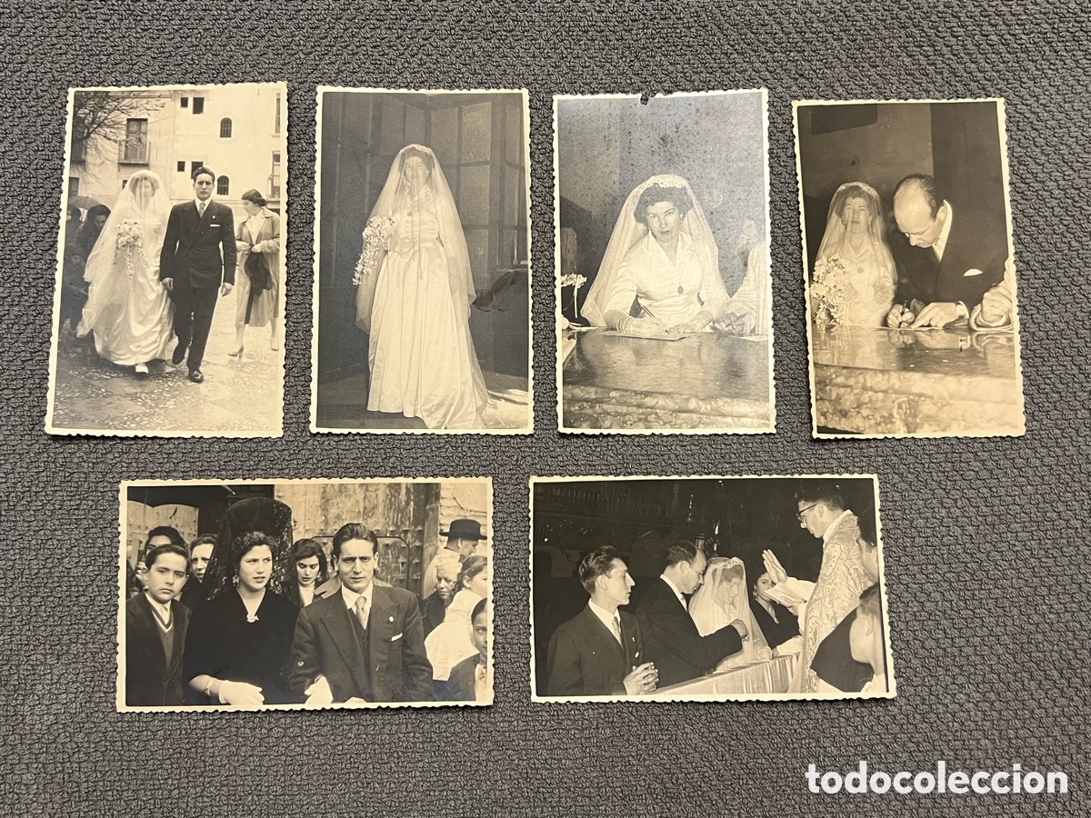 Fotograf&iacute;a antigua: GRANADA. Una Boda en el Albaicin&hellip; (h.1950?) Hermoso reportaje fotogr&aacute;fico. FOTO LEO
