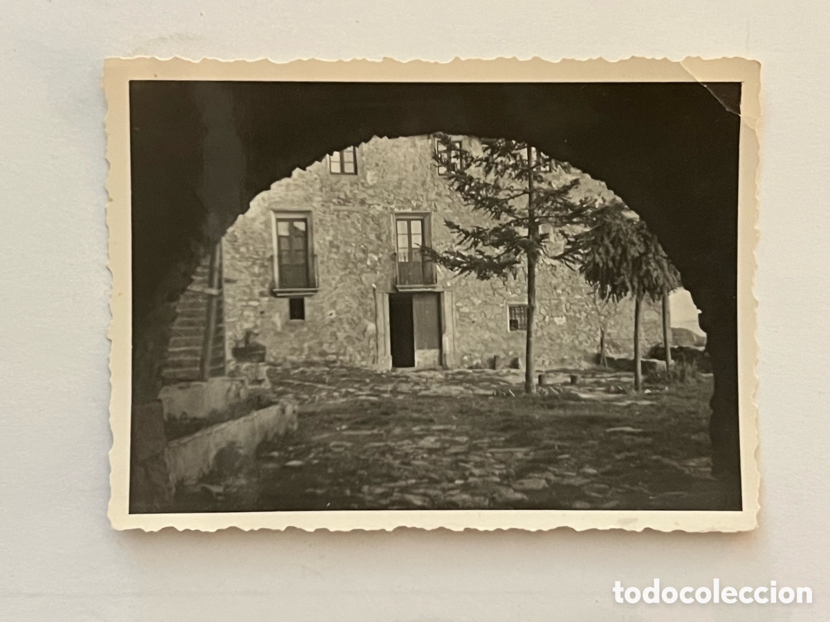 Fotograf&iacute;a antigua: Santuari de Santa Maria de Montgrony (Girona) Fotograf&iacute;a panor&aacute;mica (a.1946)