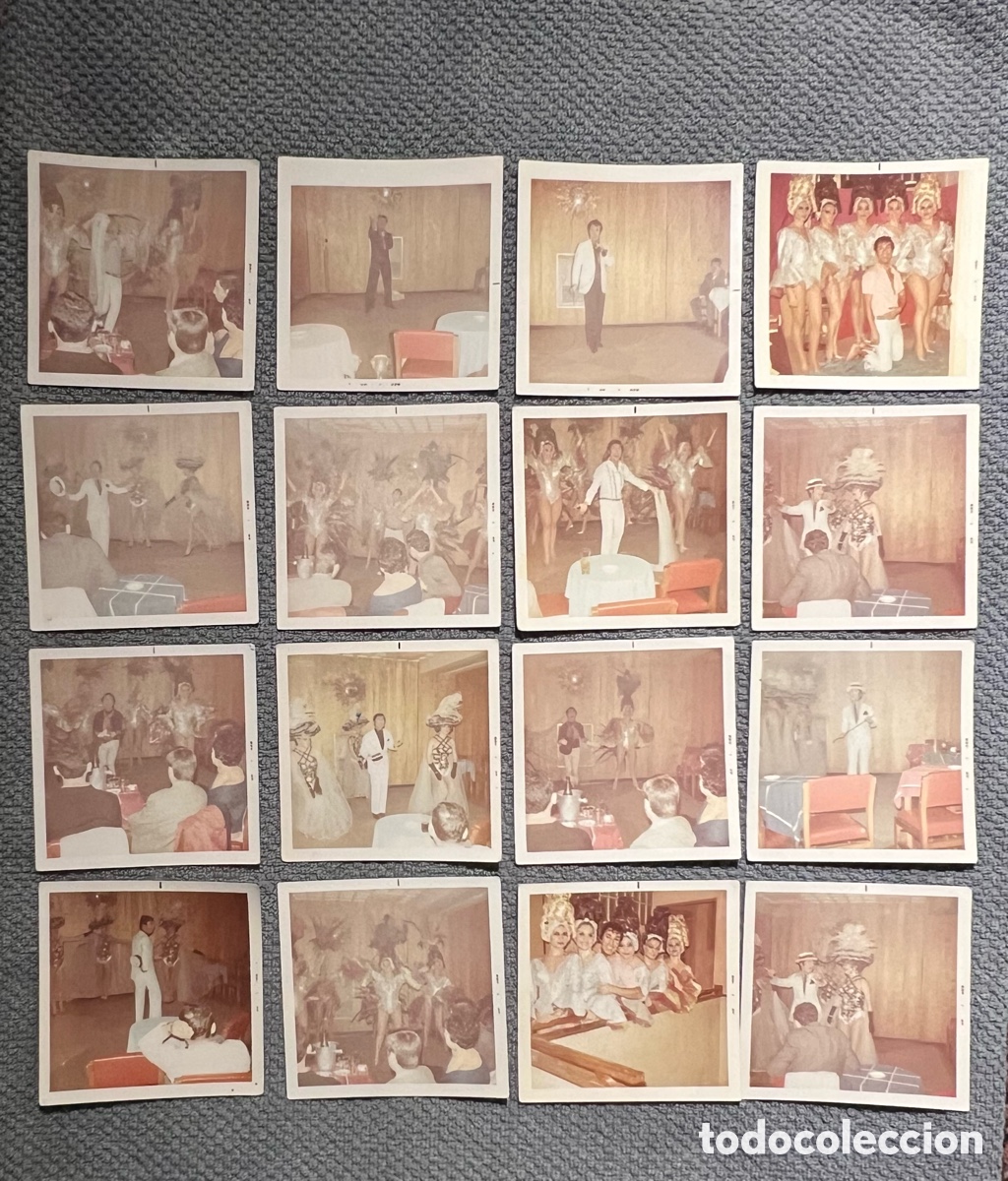 Fotograf&iacute;a antigua: ALEJANDRO VARGAS Y SU BALLET, en la ciudad de VIGO (16) fotograf&iacute;as Kodak Portuguesa (a.1969)