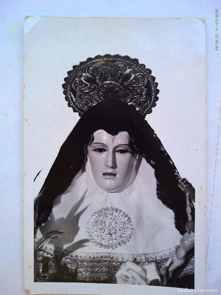 Fotograf&iacute;a antigua: FOTO DE SANTA RITA DE CASIA , QUE SE VENERA EN EL CONVENTO DE SAN LEANDRO DE SEVILLA