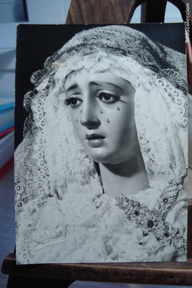 Fotograf&iacute;a antigua: ANTIGUA FOTOGRAFIA VIRGEN DE MONTSERRAT. FOTO FERNAND SEVILLA A&Ntilde;OS 60.