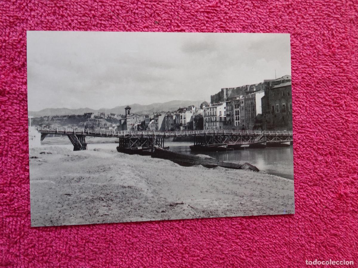 Fotografia antiga: vell pont sobre l'ebre tortosa lamina 187 el llibre d'or de catalunya un segle en imatges