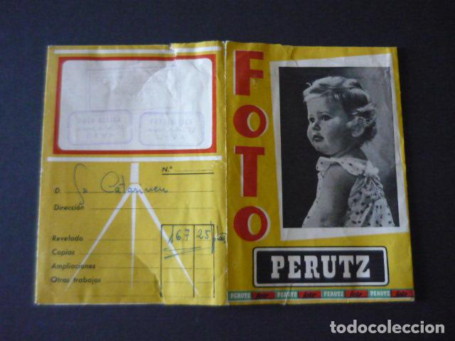 Fotograf&iacute;a antigua: DEVA GUIPUZCOA LLICA FOTOGRAFO FUNDA PARA NEGATIVOS PERUTZ