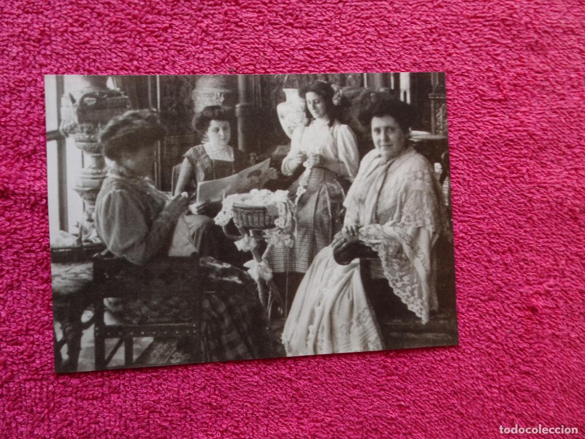 Alte Fotografie: sala de costura burguesia barcelonina lamina 16 el llibre d'or de catalunya un segle en imatges