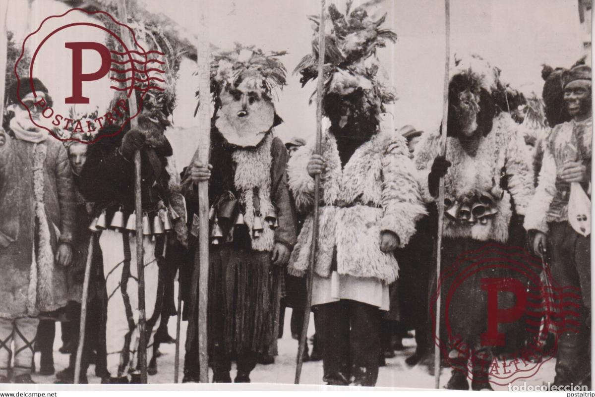 Photographie ancienne: 1938 CARNAVAL EN BULGARIE BULGARIA 18*12 CM