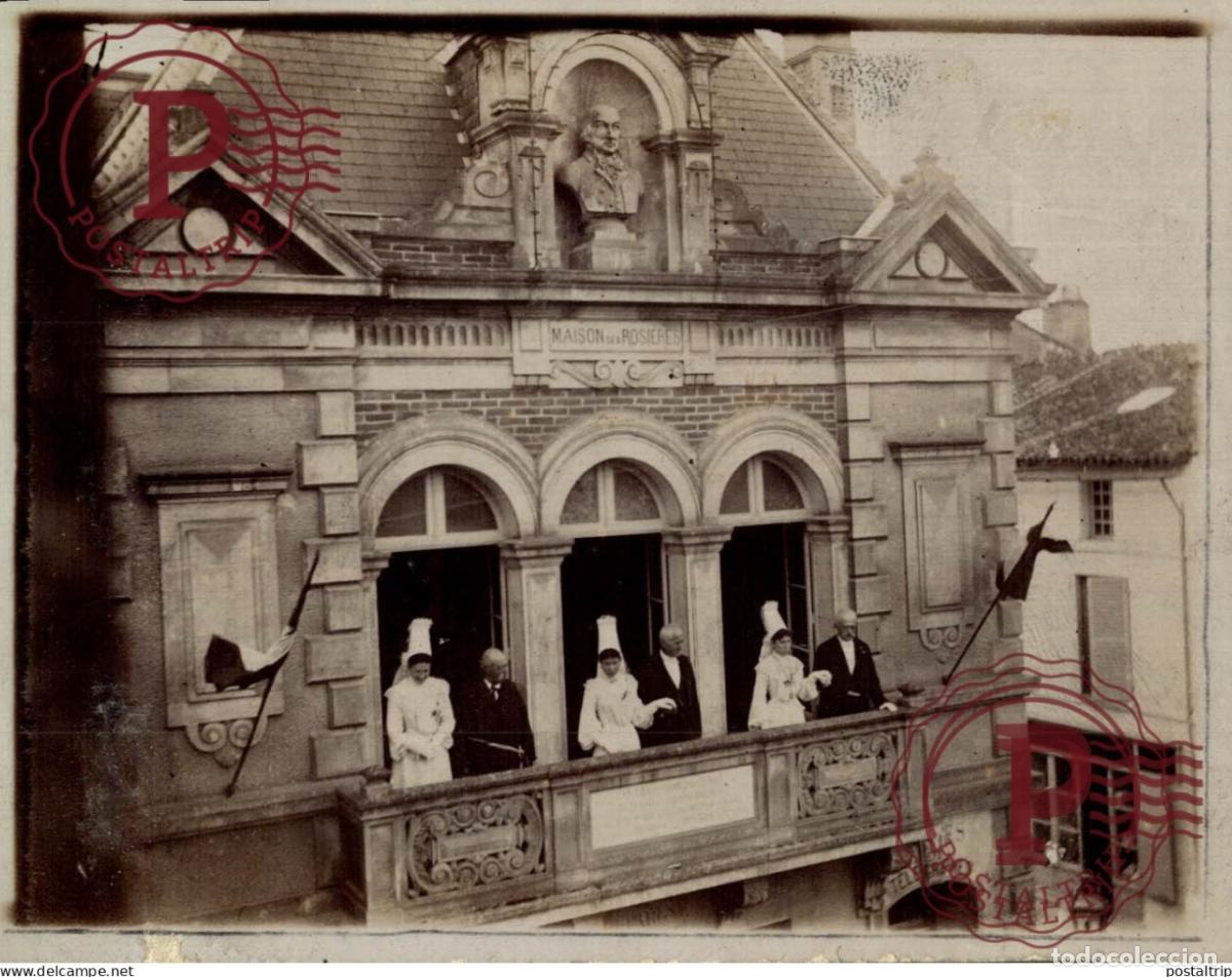Fotograf&iacute;a antigua: Rosi&egrave;re mariage La Mothe-Saint-H&eacute;ray MARIAGE 12*9CM [79] Deux-S&egrave;vres La Mothe Saint Heray
