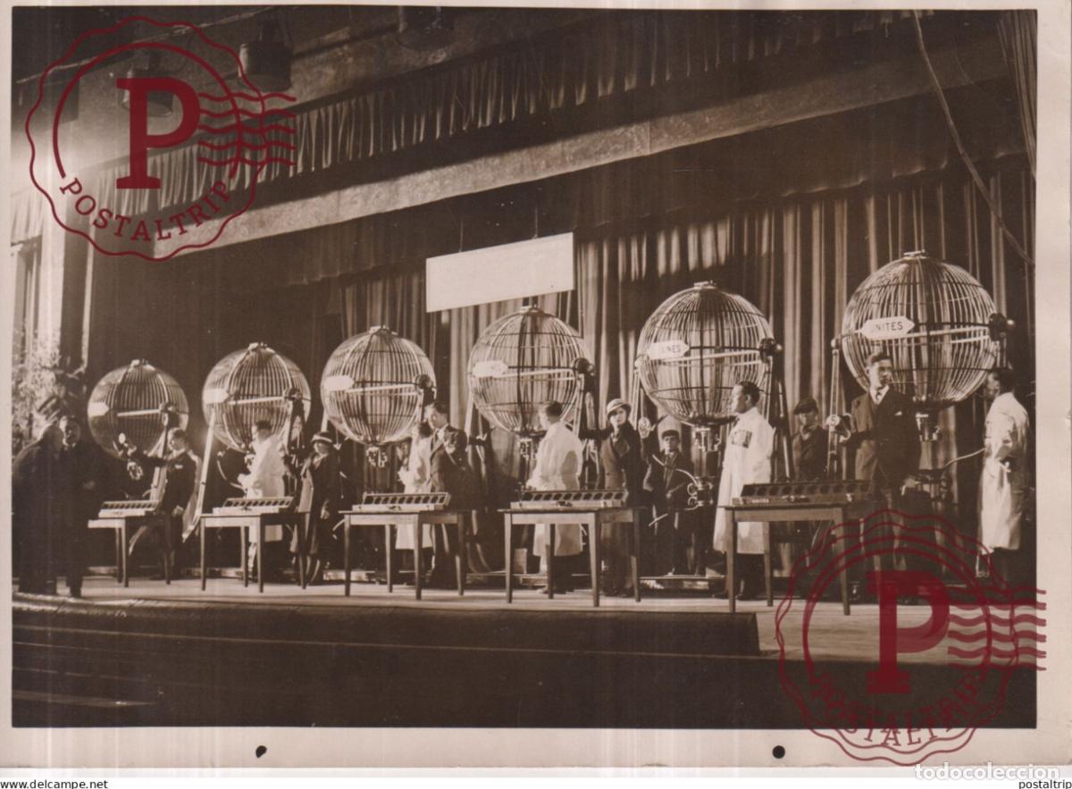 Fotografia antiga: LOTERIE NATIONALE FRANCAIS REPETITION GENERALE 18*13CM