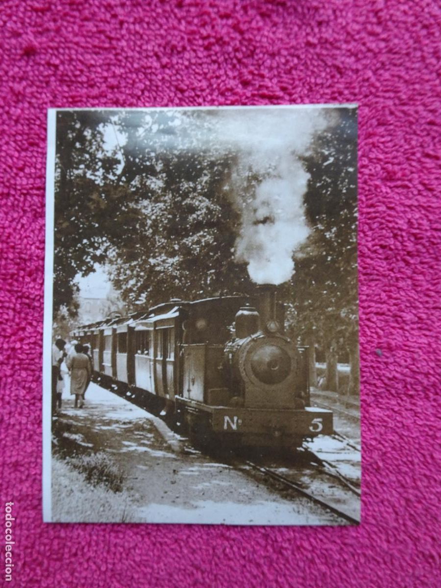 Fotografia antica: tren de reus 1954 lamina 200 el llibre d'or de catalunya un segle en imatges